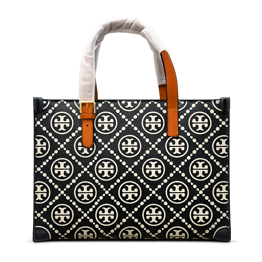 Tory Burch Monogram Shopper Tote Bag