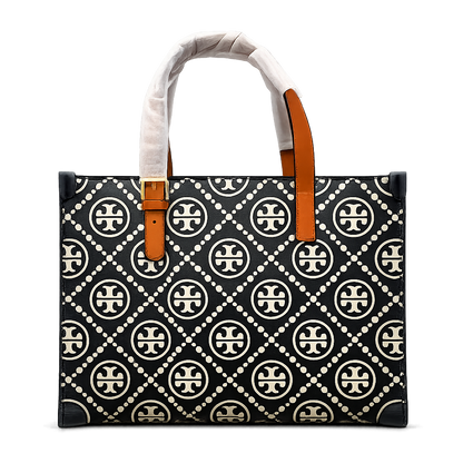 Tory Burch Monogram Shopper Tote Bag