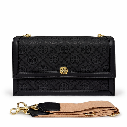 Tory Burch T Monogram Envelope Wallet Crossbody