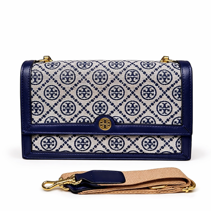 Tory Burch T Monogram Envelope Wallet Crossbody