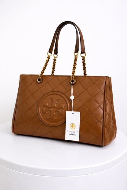 Tory Burch Fleming Quilted Tote