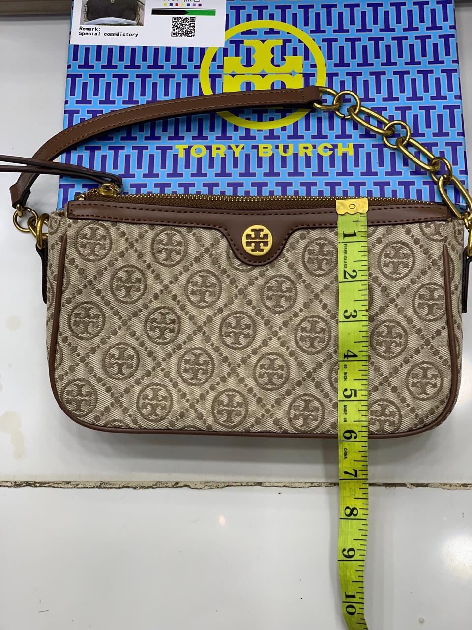 Tory Burch T Monogram Jacquard Studio Shoulder Bag