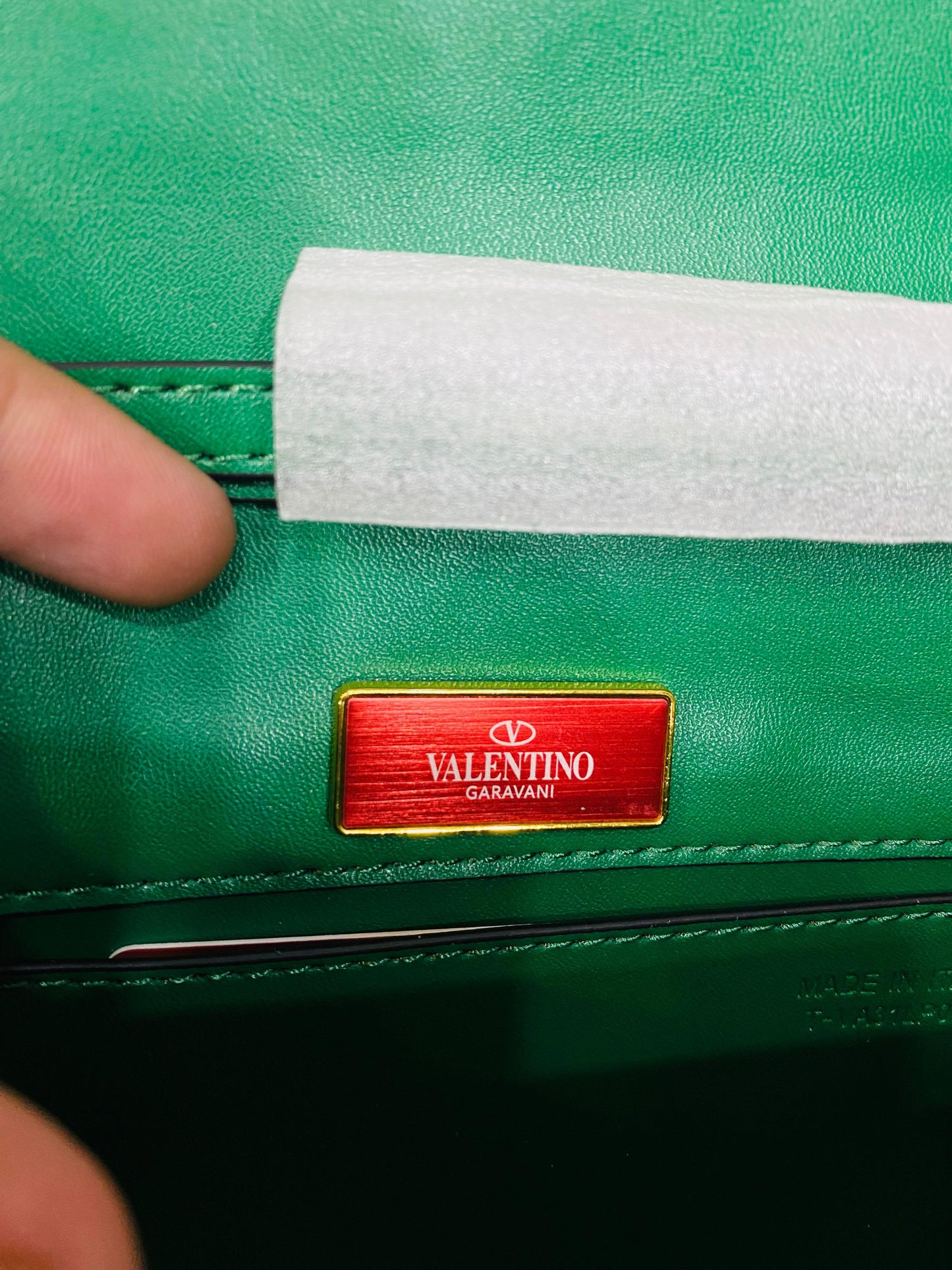 Valentino Garavani Locò Small Shoulder Bag (Crystal Embellished – VLogo)