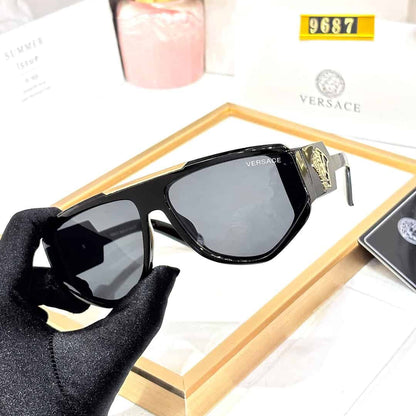 Versace Medusa Shield Square Sunglasses