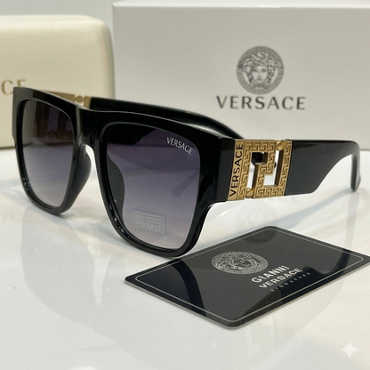 Versace Square Frame Sunglasses Style