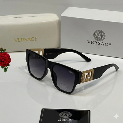 Versace Square Frame Sunglasses Style