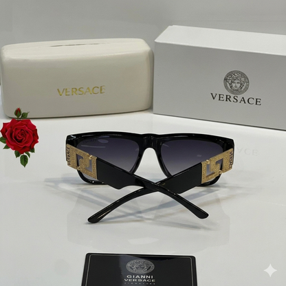 Versace Square Frame Sunglasses Style