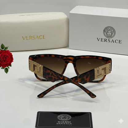 Versace Square Frame Sunglasses Style