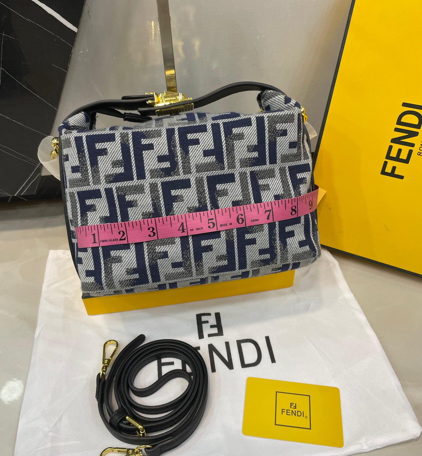 Fendi Zucca Vanity Bag