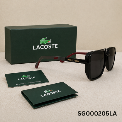 Lacoste Oversized Square Gradient Sunglasses