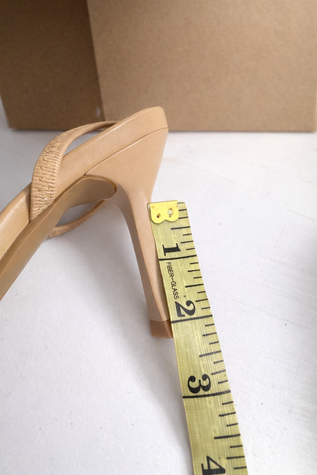 Zara High-Heel Slingback Shoes with Faux Pearls