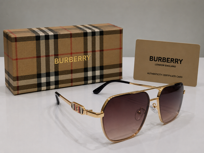 Burberry Heritage Bar Frame Sunglasses