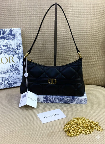 Dior Caro Pouch with Chain