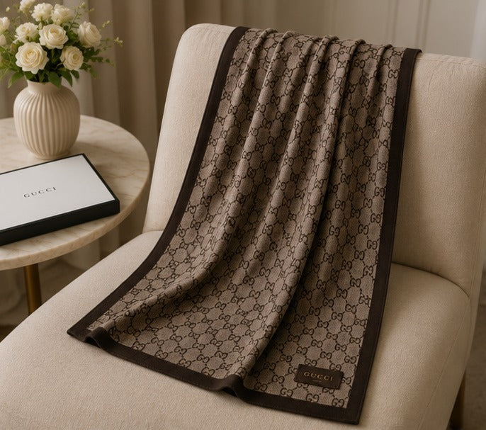 Gucci GG Monogram Luxury Women's Shawl