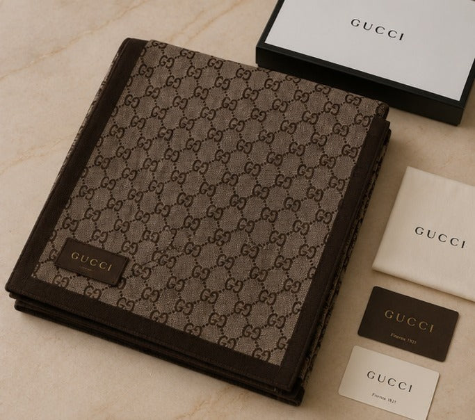 Gucci GG Monogram Luxury Women's Shawl