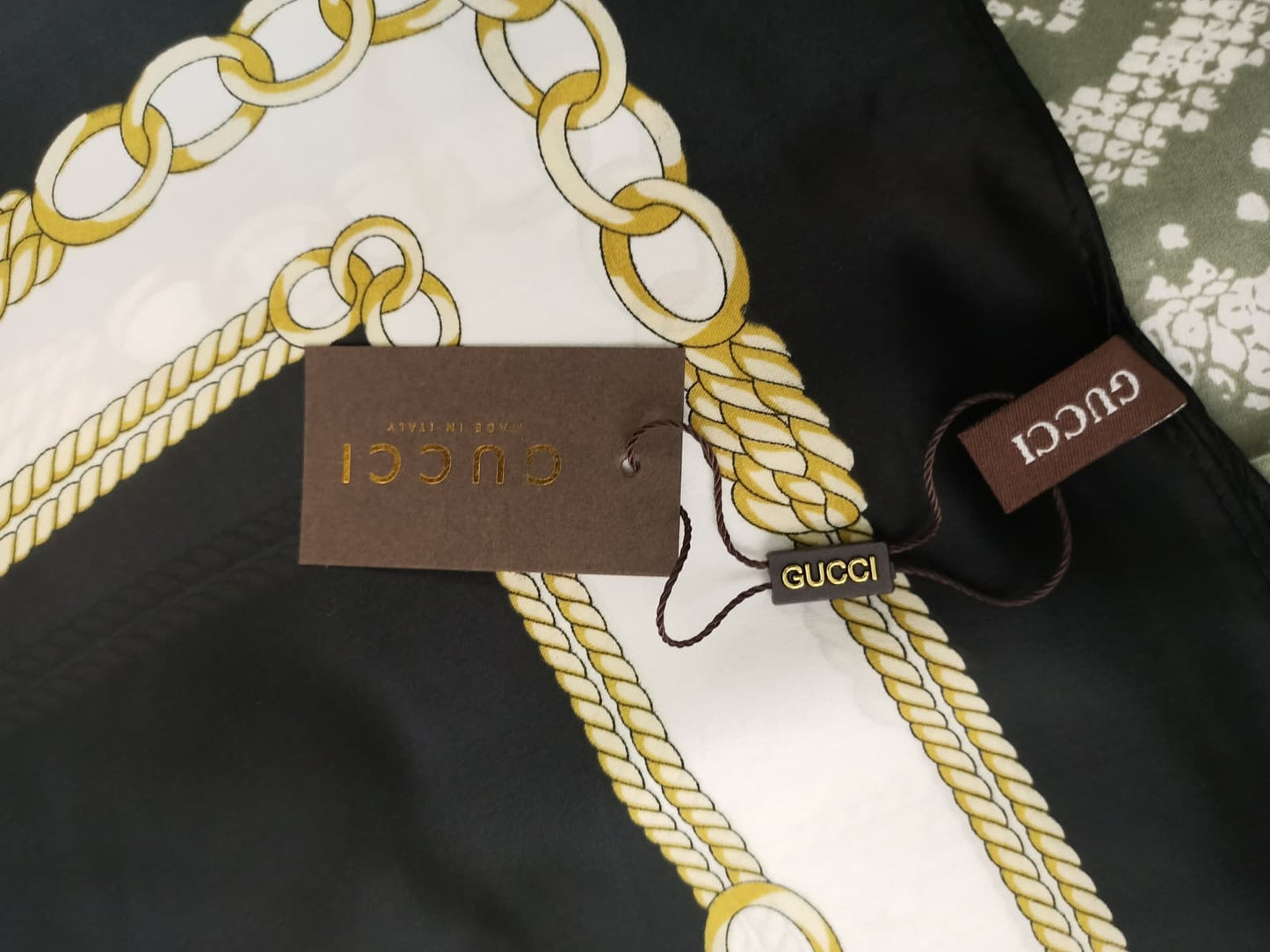 Gucci GG Patchwork Monogram Luxury Women's Scarf
