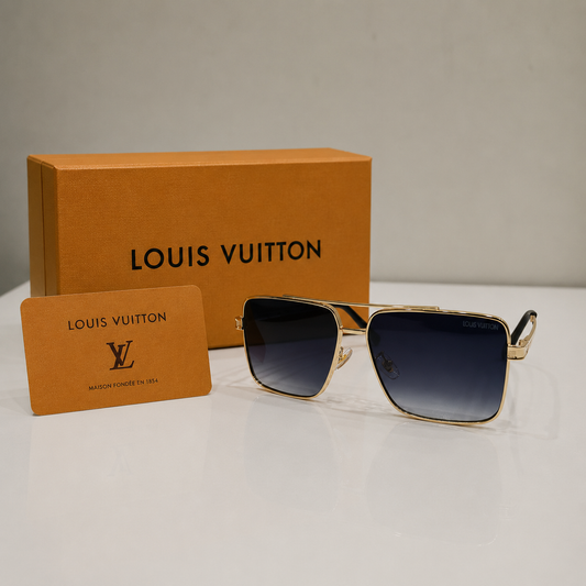 Louis Vuitton Attitude Square Aviator Sunglasses