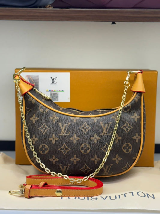 Louis Vuitton Loop Hobo Bag Monogram Brown