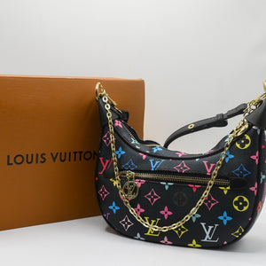 Louis Vuitton Loop Hobo Bag Monogram Black