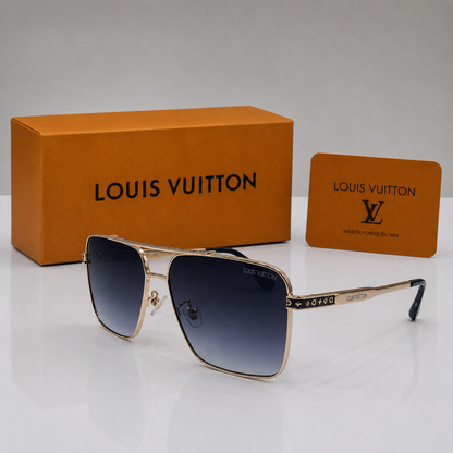 Louis Vuitton Signature Oversized Navigator Sunglasses