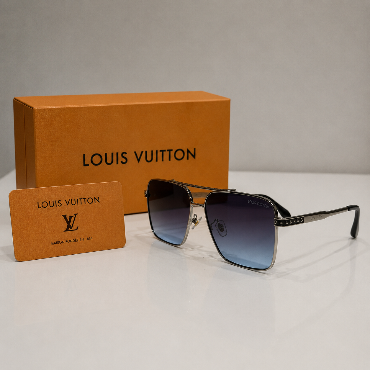 Louis Vuitton Horizon Square Pilot Sunglasses