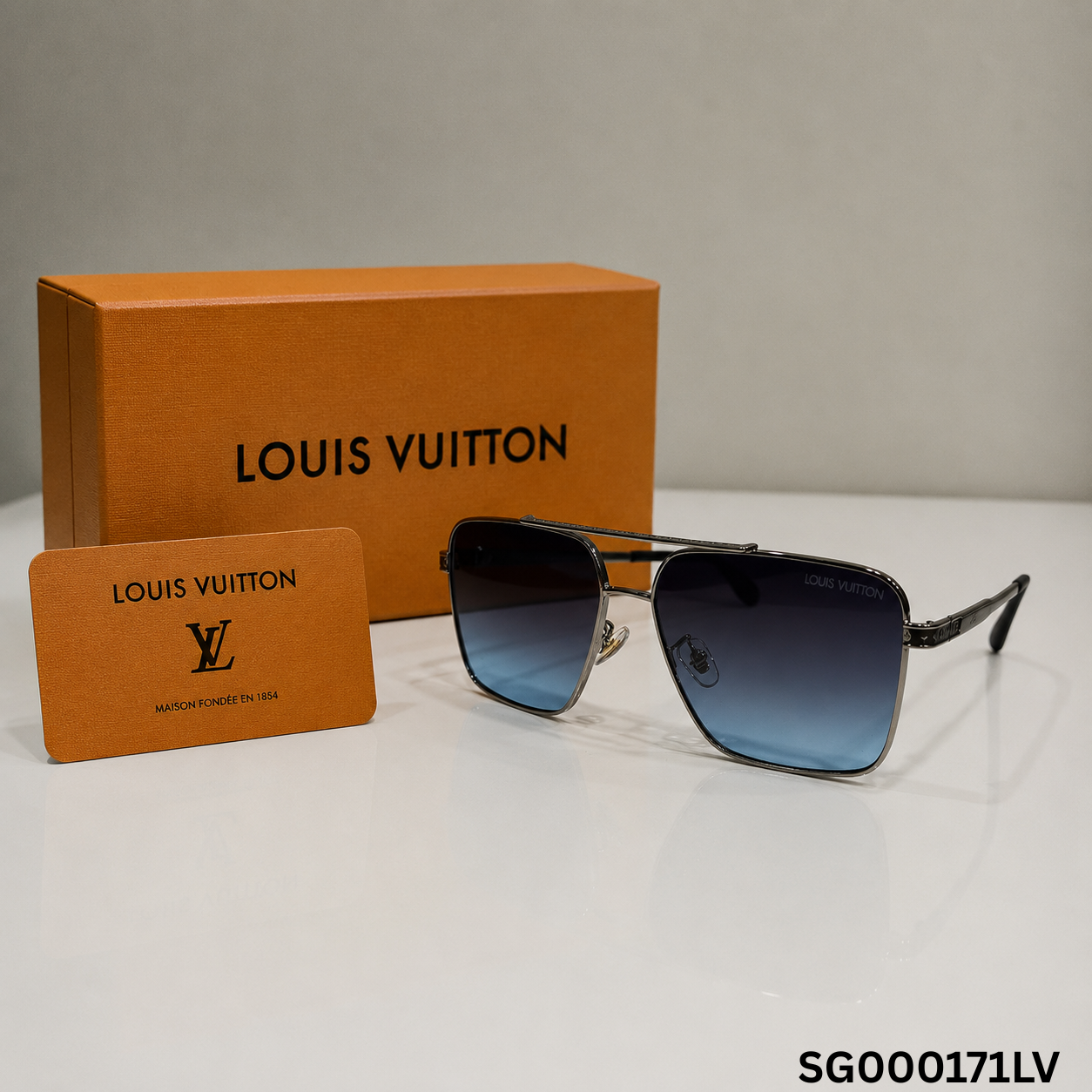 Louis Vuitton Horizon Square Pilot Sunglasses