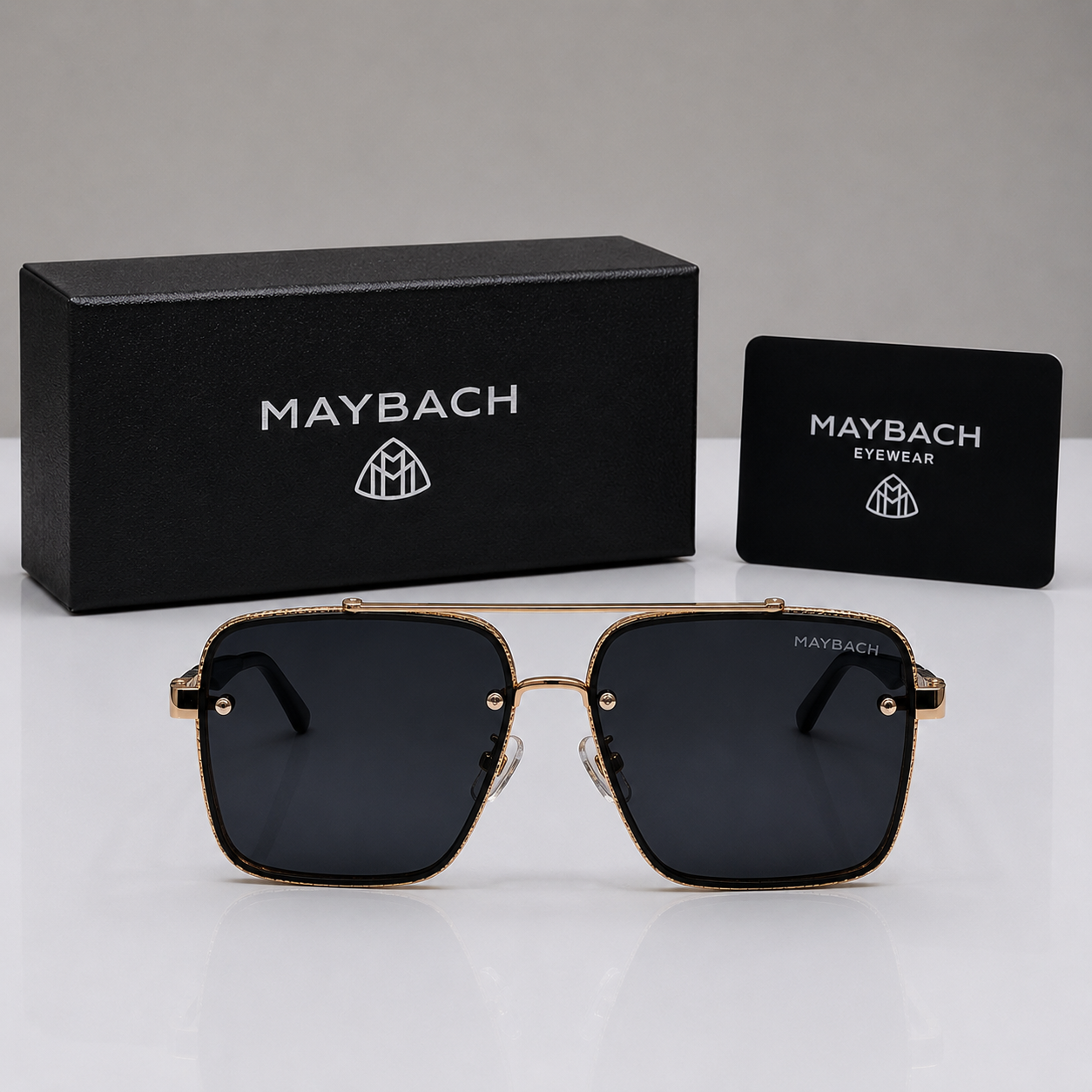 Maybach The Artist II Oversized Square Sunglasses
