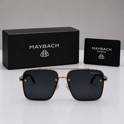 Maybach The Artist II Oversized Square Sunglasses
