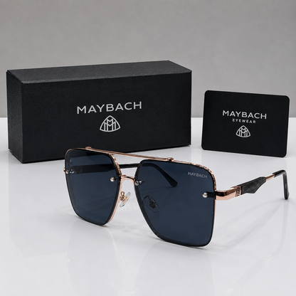 Maybach The Artist II Oversized Square Sunglasses