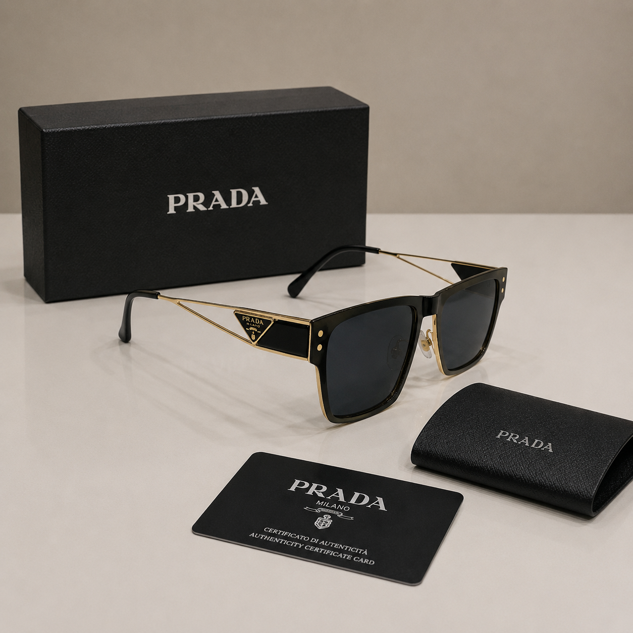 Prada Symbole Square Sunglasses