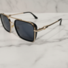 Cartier Rectangular Metal Frame Sunglasses 2
