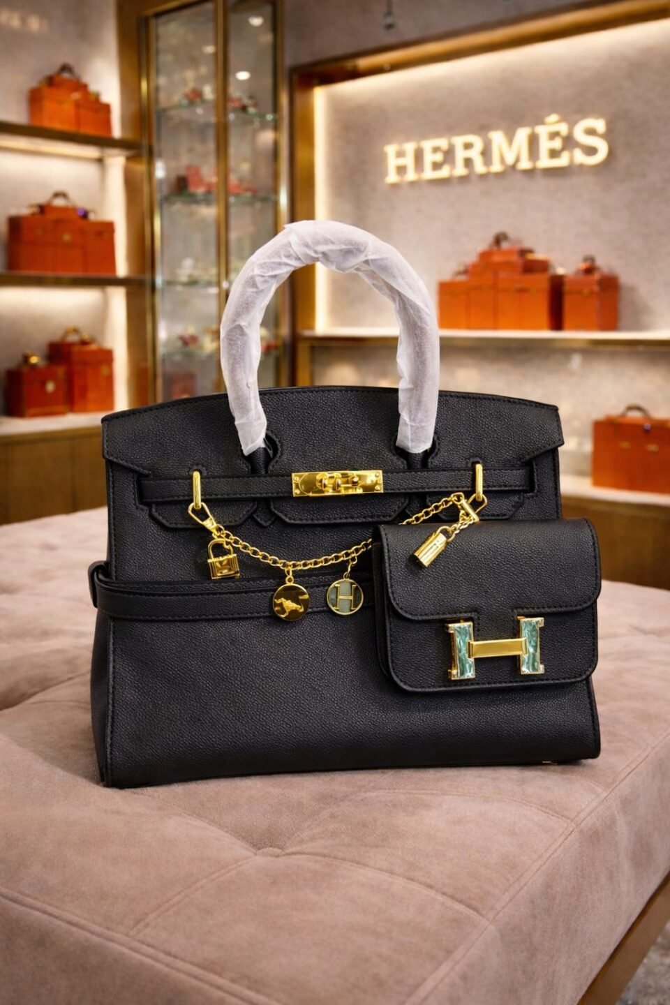 Hermès Birkin 25 – Togo Leather with Gold Hardware