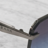 Prada Vellaro Rimless Gradient Sunglasses