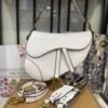 Dior Saddle Bag White 1