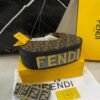 Fendi Monogram Hobo Shoulder Bag Brown 2