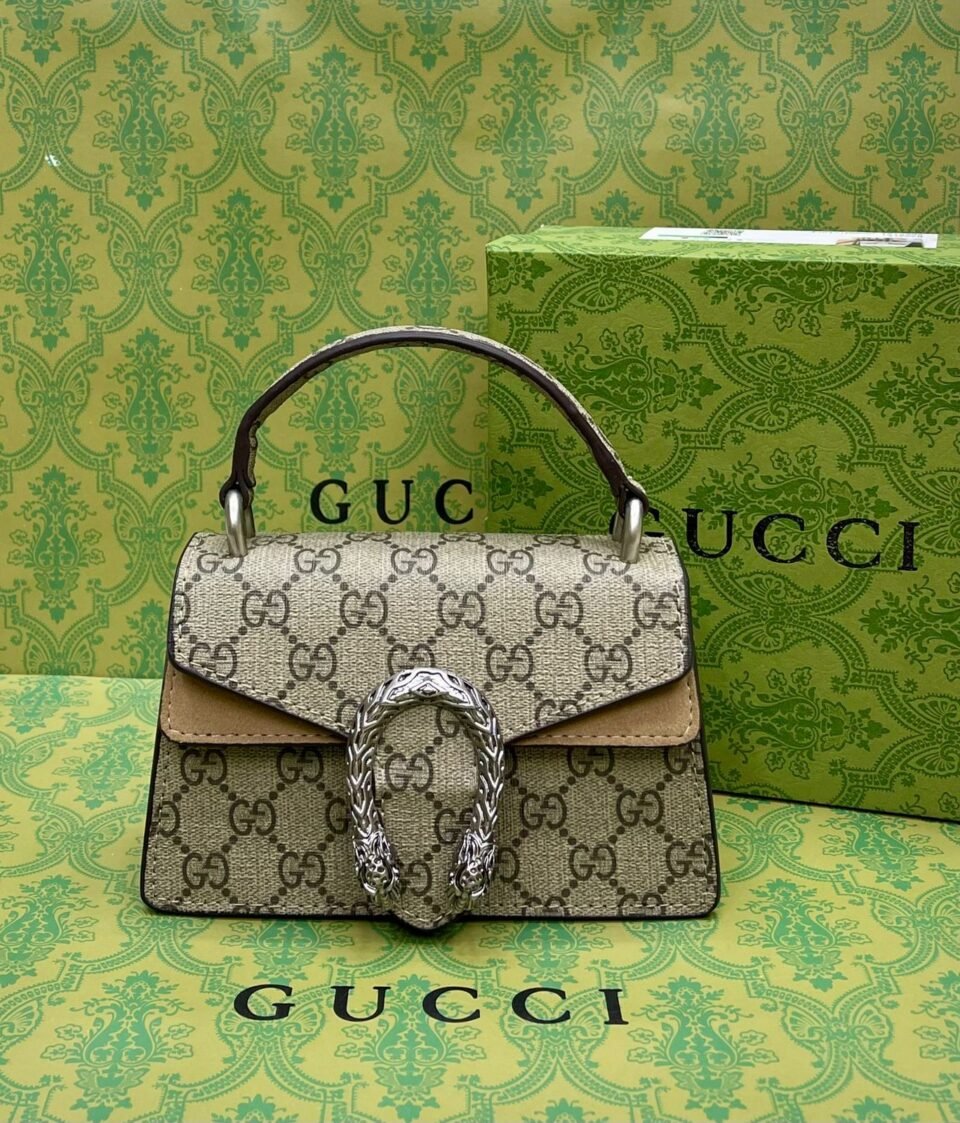 Gucci Dionysus GG Supreme Mini Top Handle Bag