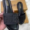 Guess Logo Flat Slide Flats Black