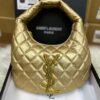 Saint Laurent YSL Quilted Mini Monogram Hobo Bag
